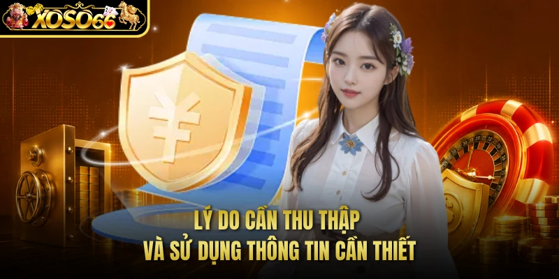 Lý do cần thu thập và sử dụng thông tin cần thiết